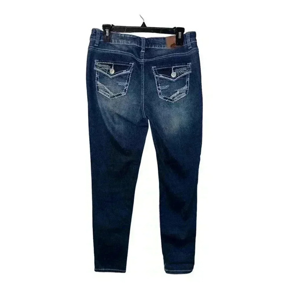 Maurices Mid-Rise Skinny Ankle Jeans, Size 7/8 - Picture 4 of 7